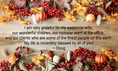 Giving Thanks - Doug Johnson