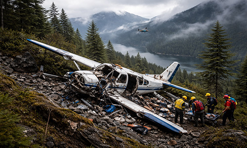 Alaska Sightseeing Plane Crashes
