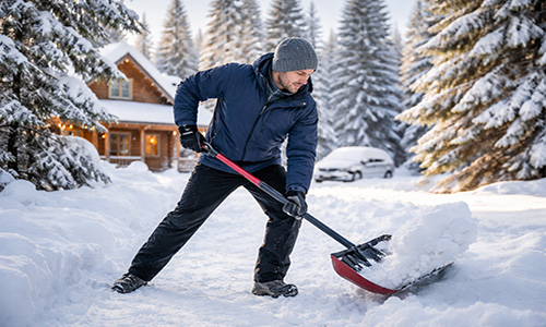 Shovel Snow Safely