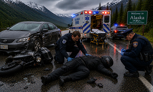 Alaska Motorcycle Crash
