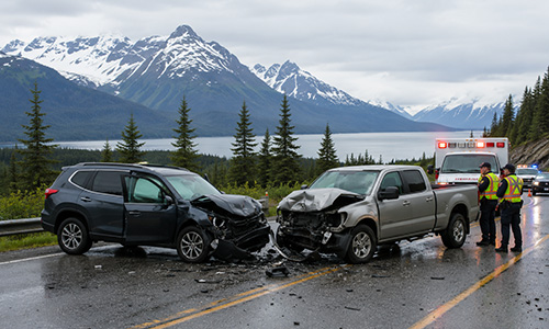 Alaska Road Trip Accident