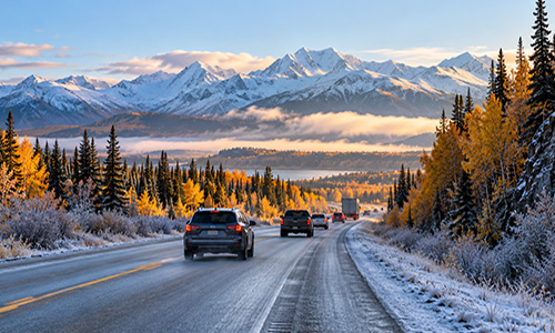Alaska Black Ice Safety